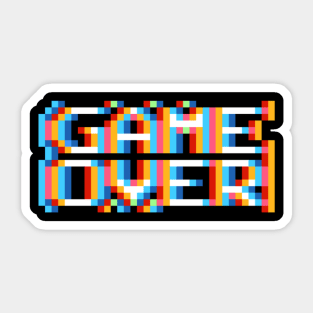 Game Over Sticker